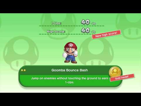 New Super Mario Bros U ~ 1-Up Rally Challenge Mode