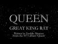 Queen - Great King Rat (Official Lyric Video) 