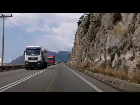 Greek National Road 5 (EO5  Rio-Antirrio bridge - Kefalovriso) September 2016