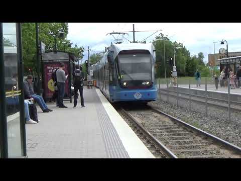 Resa med tvärbanan från Årstaberg till Gröndal