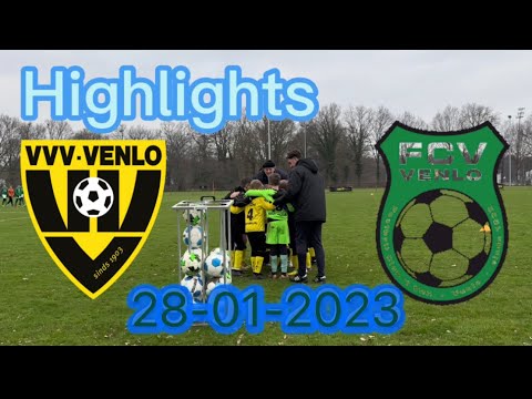 HIGHLIGHTS VVV VENLO-FCV U12 (12-5) #jeugdvoetbal #amieteurfootballtv #sports #football