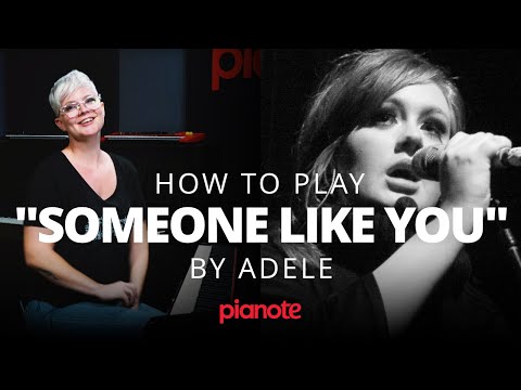 "Someone Like You" by Adele (Piano Tutorial)