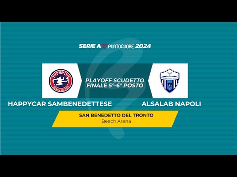 Happycar Sambenedettese - Alsalab Napoli | Finale 5° Posto 2024