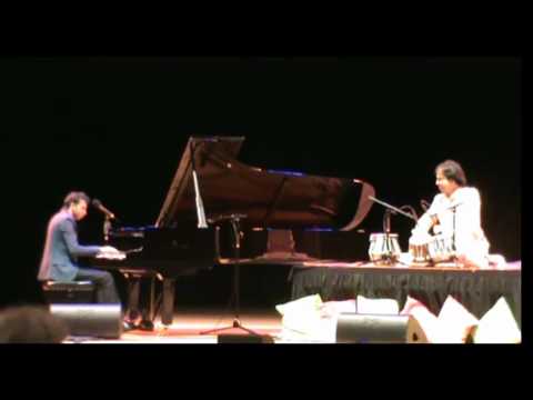 Rekesh Chauhan & Sanju Sahai - Piano and Tabla .mov