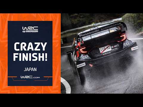 WILD Wolf Power Stage Chaos in Japan! | WRC 2025