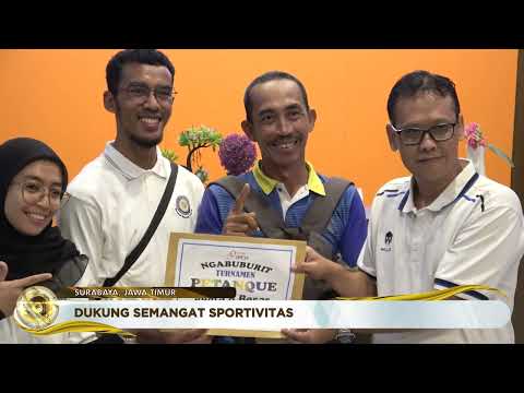 JENDELA UNESA : Ngsbuburit Sehat Voksdi UNESA Gelsr Petanque Tournament 2026