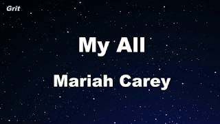 Download lagu My All Mariah Carey Karaoke No Guide Melody Instru... mp3