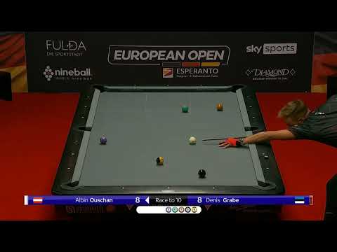 Albin Ouschan Ridiculous Bank Shots | European Open Pool Championship
