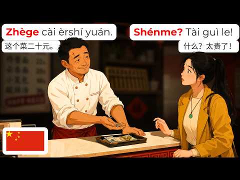 ?? 15个适合HSK 1-2级初学者的日常中文对话 | 厨房场景中文 ?