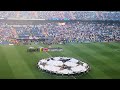 Real Madrid Club Brügge Champions League Anthem Estadio de Santiago Bernabeu