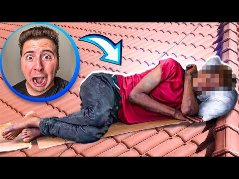 TEM UM ESTRANHO MORANDO NO TELHADO DA MINHA CASA