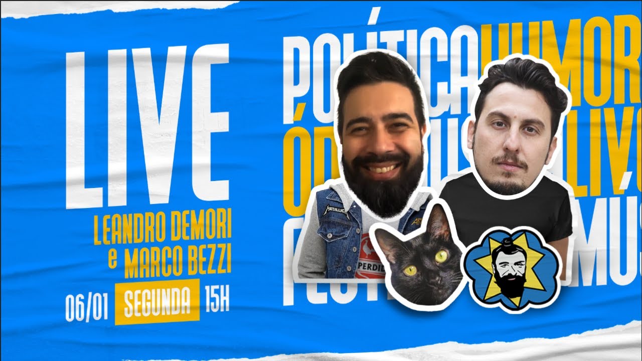 🔴 LIVE: AS NOTÍCIAS E POLÊMICAS DO DIA COM BEZZI E DEMORI | Galãs Feios