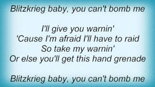 Lisa Stansfield - Blitzkrieg Baby Lyrics
