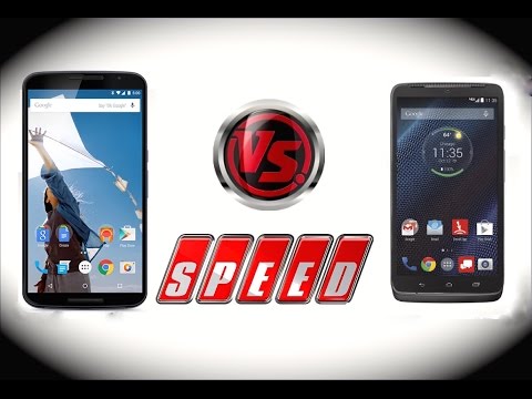 Nexus 6 vs Droid Turbo (rendimiento)