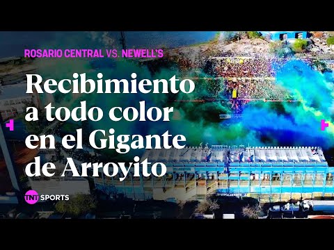 "UN RECIBIMIENTO GIGANTE PARA ROSARIO CENTRAL " Barra: Los Guerreros &bull; Club: Rosario Central &bull; País: Argentina