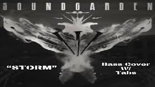 Soundgarden “Storm” bass cover with TABS