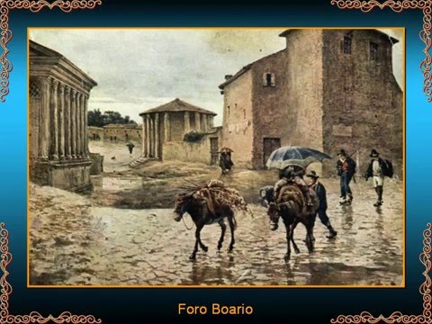 Roma sparita negli acquerelli di Ettore Roesler Franz