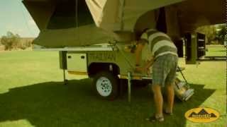 preview picture of video 'Demo & Closing Foxtrot 4x4 Camping Trailer | Bushwakka'