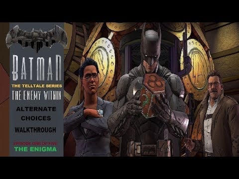 Batman: The Enemy Within Episode 1 - The Enigma Different Choices