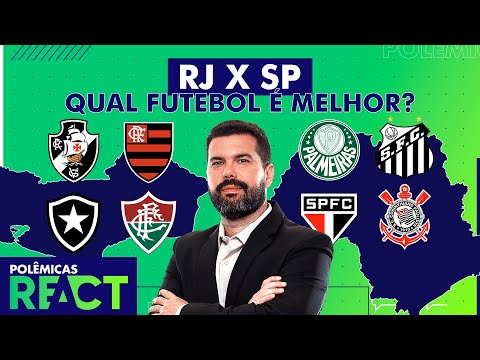 FUTEBOL PAULISTA OU CARIOCA? FORMIGA MUDOU DE OPINIÃO DEPOIS DE 7 ANOS? - POLÊMICAS REACT #16