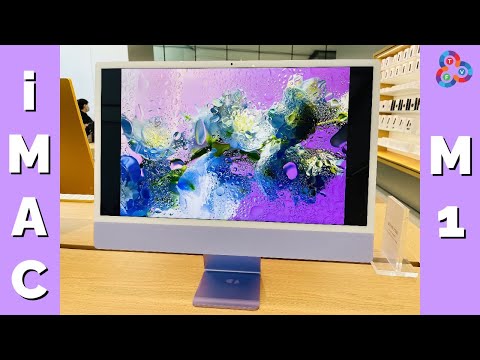 Apple iMac M1 🟣 First Look PURPLE POWERHOUSE!