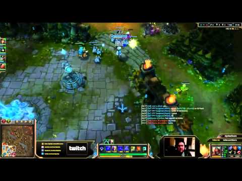 Scarra   Zed vs Veigar   mid «Beast» against Dyrus Diamond l
