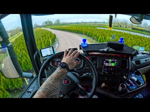 Thumbnail for POV Truck Driving 🇳🇱 Scania R500 Netherlands Lovely Clients And Beautiful Country ASMR 4k New Gopro by SEAT