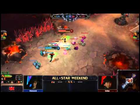 Insec VS Diamondprox Epic Lee Sin Duel   LoL Shanghai Allstars 2013