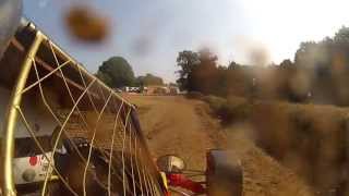 preview picture of video 'Bernd Stubbe - Onboard St George de Montaigu (F) - Autocross EC 2013'