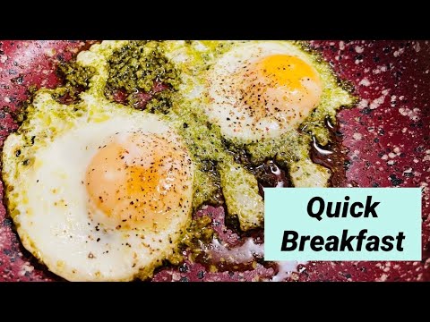 TikTok Is Obsessed With Pesto Egg Breakfast | I Made High Protein Low Carb Breakfast for Weight Loss
