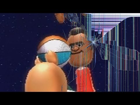 trying to beat tommy at wii sports resort basketball goes wrong