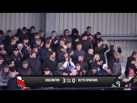 Darlington 3-0 Blyth Spartans - Vanarama National League North - 2017/18