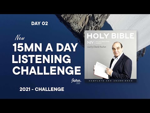 15 Minute A Day Listening Challenge (Part I) - Day 02 | NIVUK Audio Bible