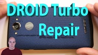 Motorola Droid Turbo Screen Fix, Battery Replacement Video