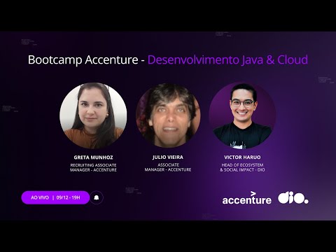 Live de Lançamento: Java, IA e Cloud na Sua Jornada Accenture