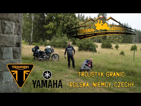 Solo Motorcycle Camping I Trójstyk granic: Polska, Niemcy, Czechy.  Bonneville T120