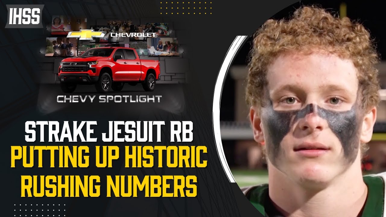 John Herbert's Record-Breaking Season | Strake Jesuit High Football Highlights