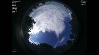 2026-06-17 All sky camera capture from Poiana Rusca Mountains, Romania