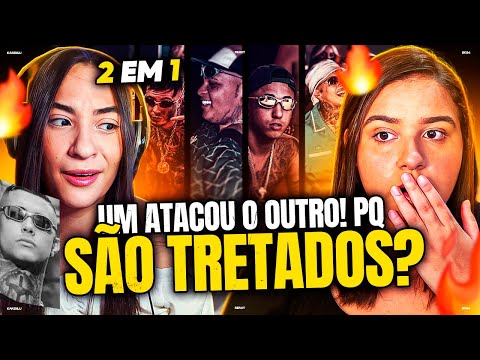 2 EM 1 - Tropa do Sem K.O & É OS BIGODES DA FIRMA - MC Paiva - KARINLU REACT