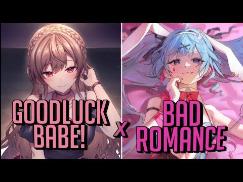 Nightcore - Good Luck Babe x Bad Romance (Mashup | Switching Vocals) - Lyrics