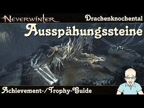 NEVERWINTER Fundorte aller Ausspähungssteine Drachenknochental Guide Leitfaden PS4/PS5 deutsch