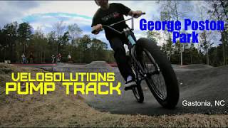 Pump Track session with the locals at George Poston Park.