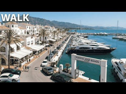 Puerto Banús Marina Marbella Spain Walks