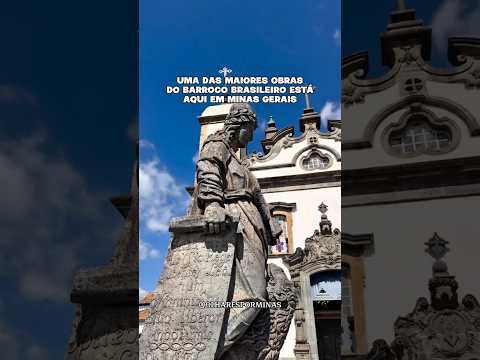 Onde a fé e a arte se encontram: os 12 Profetas de Aleijadinho 🙏 #shorts