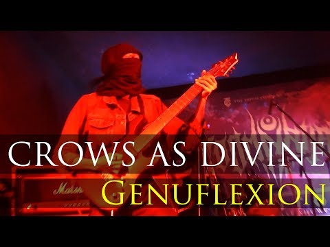 CROWS AS DIVINE - Genuflexion /// LIVE @ Doomnation Launching ANTI-UTOPIA Album 2020