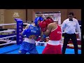 Khelo India Youth Games 2022 Boxing 60kg Aryan Negi HP Vs Lalnunzira MZ