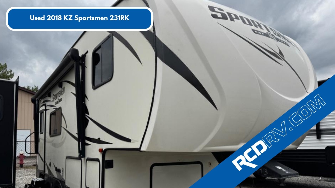 A photo of this 2018 Kz Sportsmen 231RK