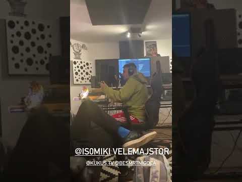 Iso Miki snima za Crni Cerak #kukus #isomiki #hiljsonmandela #gocarip #metropola #crnicerak