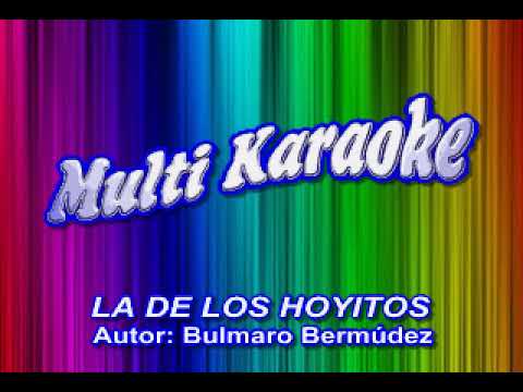LA DE LOS HOYITOS KARAOKE PEDRITO FERNANDEZ