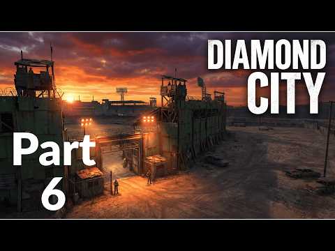 FALLOUT 4 Anniversary Edition Walkthrough Gameplay Part 6 - Finally Diamond City (Full Game)